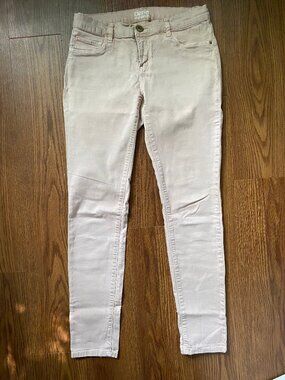 Dynamite Denim Mika Beige Mid Rise Skinny Jeans Size 29